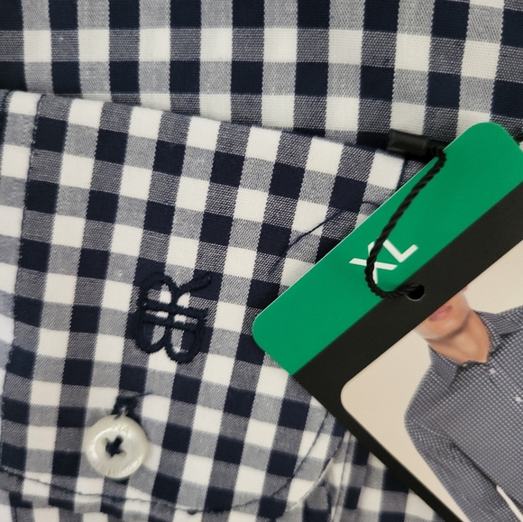 NWT Banana Republic men's button down shirt, men's XL #2363 - Picture 2 of 5